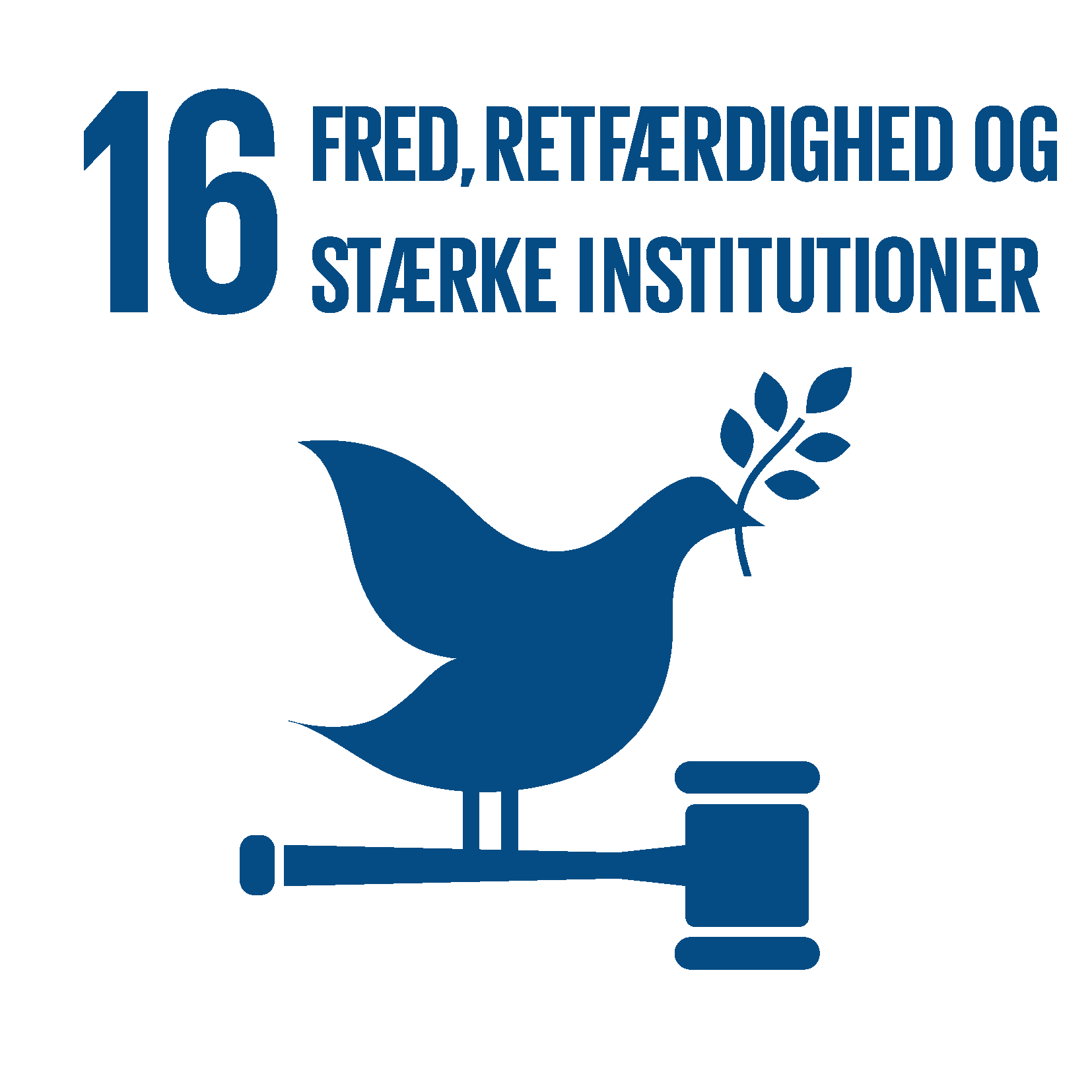 Fred, retfærdighed og stærke institutioner